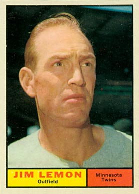 1961 Topps Jim Lemon #450 Baseball Card