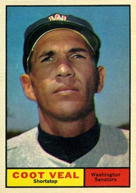 1961 Topps Coot Veal #432 Baseball Card