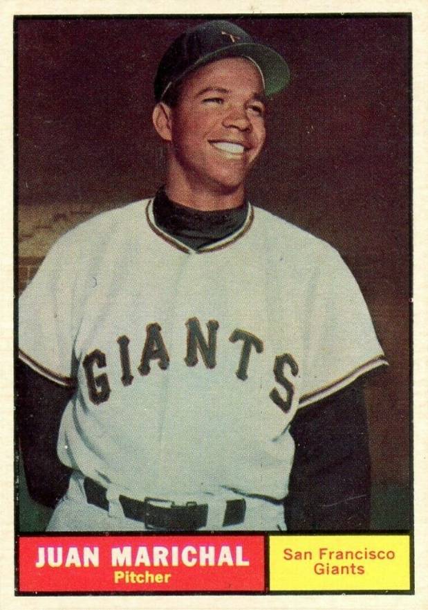 1961 Topps Juan Marichal #417 Baseball Card