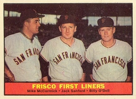 1961 Topps Frisco First Liners #383 Baseball Card