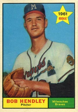 1961 Topps Bob Hendley #372 Baseball Card