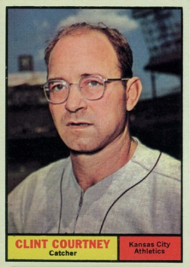 1961 Topps Clint Courtney #342 Baseball Card
