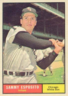 1961 Topps Sammy Esposito #323 Baseball Card