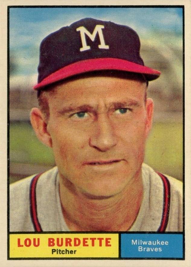 1961 Topps Lou Burdette #320 Baseball Card
