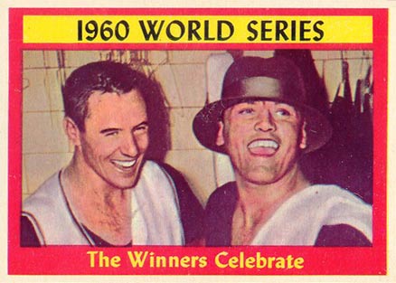 1961 Topps The Winners Celebrate #313 Baseball Card