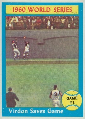 1961 Topps World Series Game #1 #306 Baseball Card