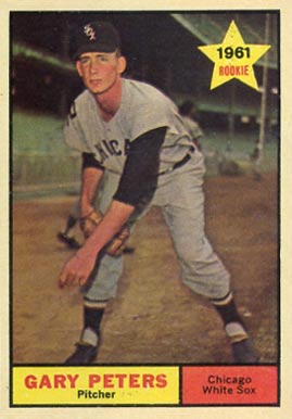 1961 Topps Gary Peters #303 Baseball Card
