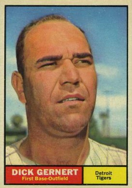 1961 Topps Dick Gernert #284 Baseball Card