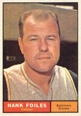 1961 Topps Hank Foiles #277 Baseball Card