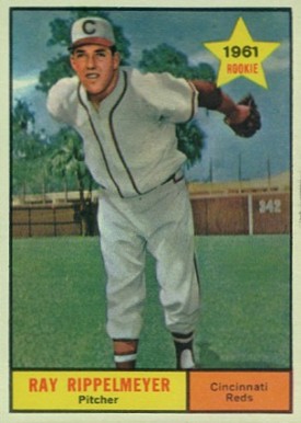 1961 Topps Ray Rippelmeyer #276 Baseball Card