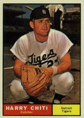 1961 Topps Harry Chiti #269 Baseball Card