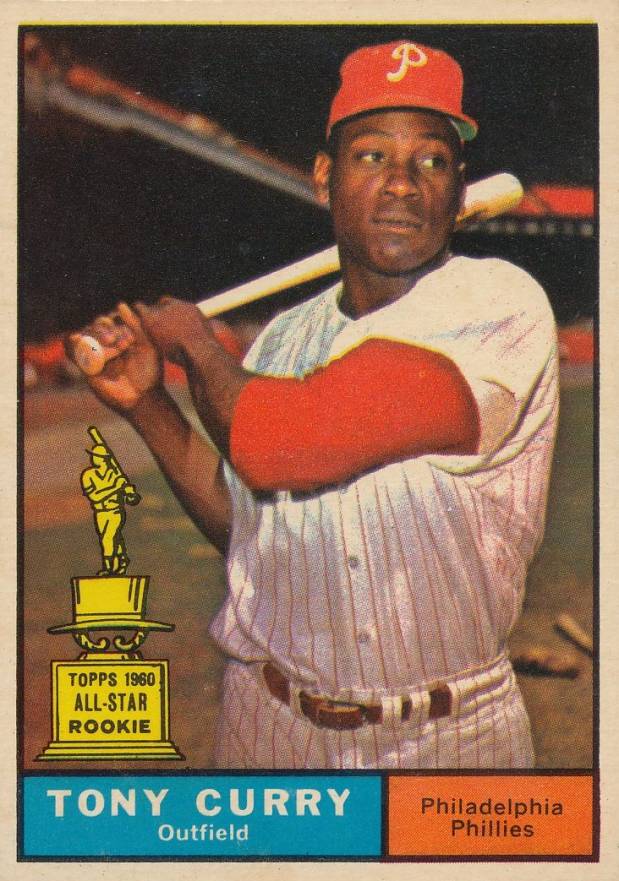 1961 Topps Tony Curry #262 Baseball Card
