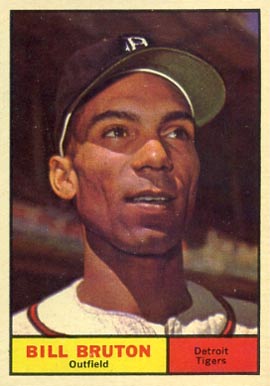 1961 Topps Bill Bruton #251 Baseball Card