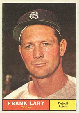 1961 Topps Frank Lary #243 Baseball Card
