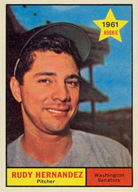 1961 Topps Rudy Hernandez #229 Baseball Card