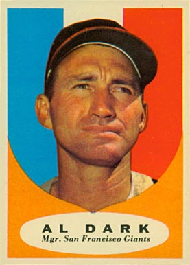 1961 Topps Al Dark #220 Baseball Card