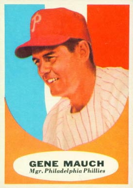 1961 Topps Gene Mauch #219 Baseball Card