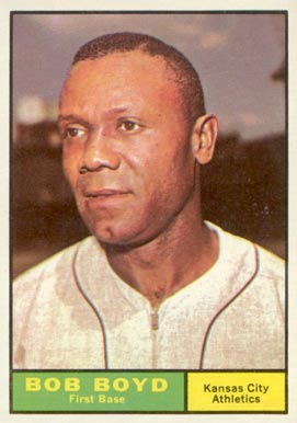 1961 Topps Bob Boyd #199 Baseball Card