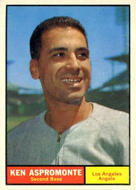 1961 Topps Ken Aspromonte #176 Baseball Card