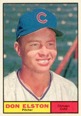 1961 Topps Don Elston #169 Baseball Card