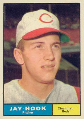 1961 Topps Jay Hook #162 Baseball Card