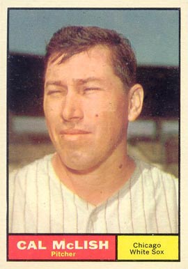 1961 Topps Cal McLish #157 Baseball Card