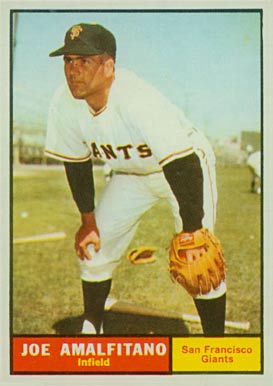 1961 Topps Joe Amalfitano #87 Baseball Card