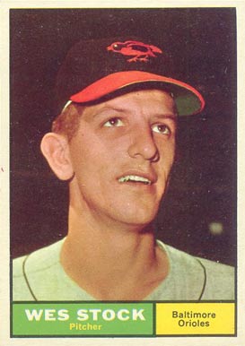 1961 Topps Wes Stock #26 Baseball Card