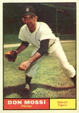 1961 Topps Don Mossi #14 Baseball Card