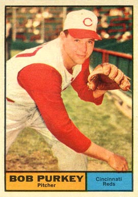 1961 Topps Bob Purkey #9 Baseball Card