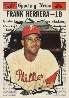 1961 Topps Frank Herrera #569 Baseball Card