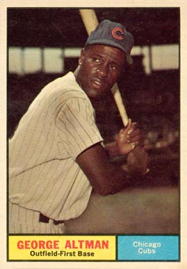 1961 Topps George Altman #551 Baseball Card