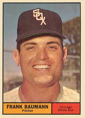 1961 Topps Frank Baumann #550 Baseball Card