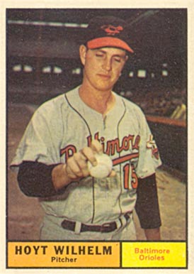 1961 Topps Hoyt Wilhelm #545 Baseball Card