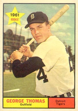 1961 Topps George Thomas #544 Baseball Card