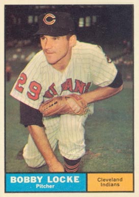 1961 Topps Bobby Locke #537 Baseball Card