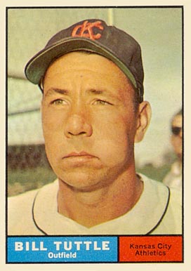 1961 Topps Bill Tuttle #536 Baseball Card