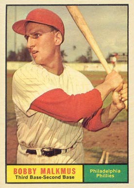 1961 Topps Bobby Malkmus #530 Baseball Card
