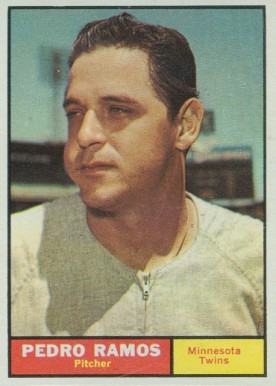 1961 Topps Pedro Ramos #528 Baseball Card