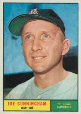 1961 Topps Joe Cunningham #520 Baseball Card