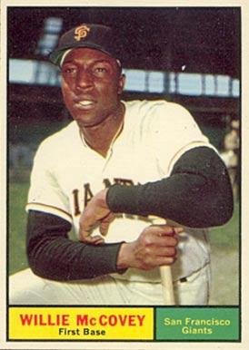 1961 Topps Willie McCovey #517 Baseball Card