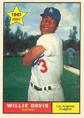 1961 Topps Willie Davis #506 Baseball Card