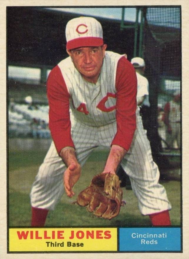 1961 Topps Willie Jones #497 Baseball Card