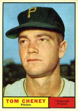 1961 Topps Tom Cheney #494 Baseball Card