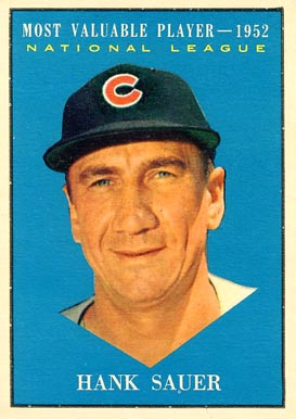 1961 Topps Hank Sauer #481 Baseball Card