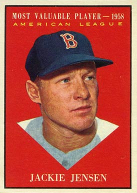 1961 Topps Jackie Jensen #476 Baseball Card