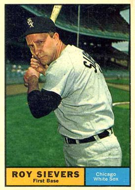 1961 Topps Roy Sievers #470 Baseball Card