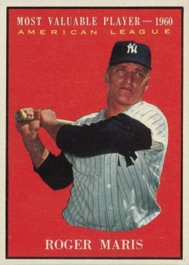 1961 Topps Roger Maris #478 Baseball Card