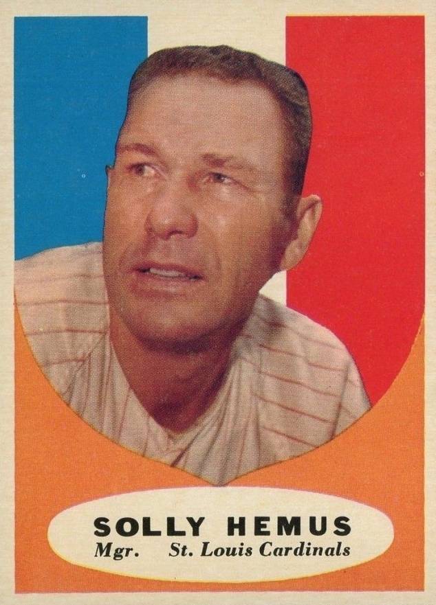 1961 Topps Solly Hemus #139 Baseball Card