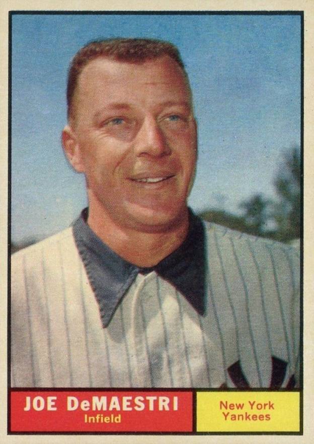 1961 Topps Joe DeMaestri #116 Baseball Card